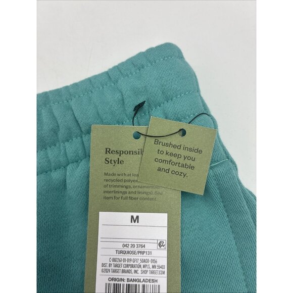 Goodfellow & Co Mens M Blue Knit Shorts Drawstring Waist Casual Lounge Wear - Picture 4 of 8